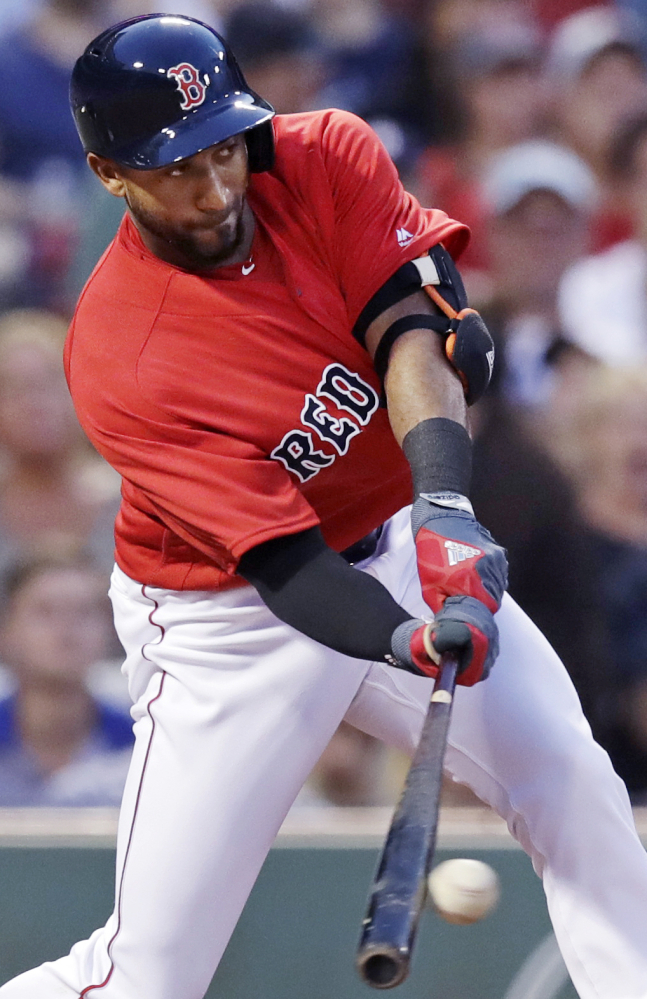 Eduardo Nunez wasted little time making an impact with the Red Sox, going 5 for 12 in his first three games.