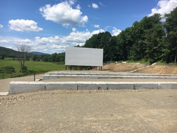 The new Narrow Gauge Cinema drive-in will offer stadium-style parking for up to 60 cars.