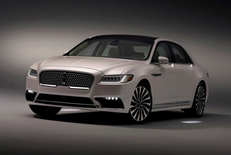 The 2017 Lincoln Continental uses a modified version of Ford's front-drive-based CD4 platform, which underpins the MKX and MKZ.  