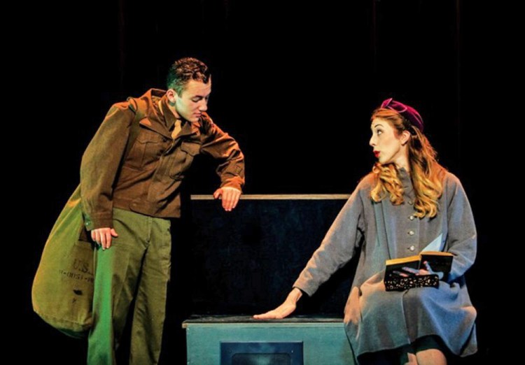 Luis Del Valle and Emily Grotz star as Raleigh and May.