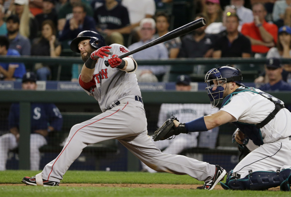 The Boston Red Sox placed second baseman Dustin Pedroia on the 10-day disabled list with left knee inflammation. Pedroia has missed the Red Sox's last three games.