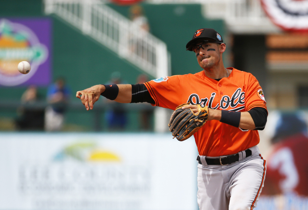 Ryan Flaherty of the Baltimore Orioles is scheduled to appear at Hadlock Field on Friday with the Bowie Baysox as works his way back from a shoulder injury. Flaherty is from Portland and graduated from Deering High School.