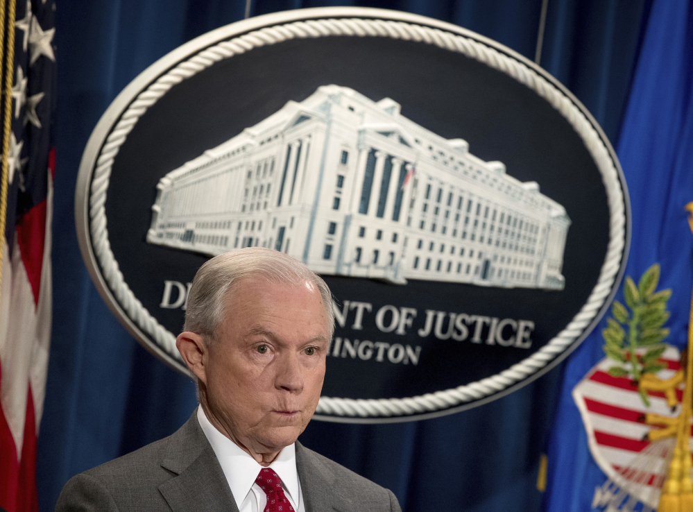 Attorney General Jeff Sessions, who has compared marijuana to heroin, has been promising to reconsider existing marijuana policy since he took office.