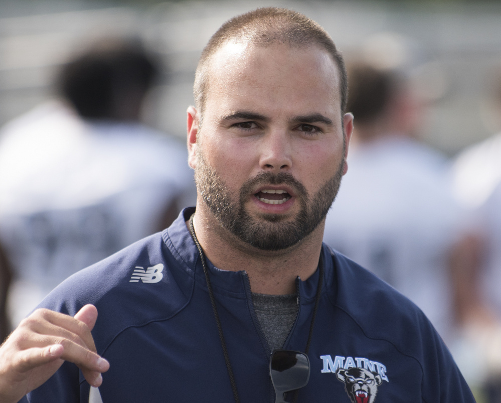 UMaine Coach Joe Harasymiak got what he was hoping for in the early signing period as Maine signed five recruits Wednesday.