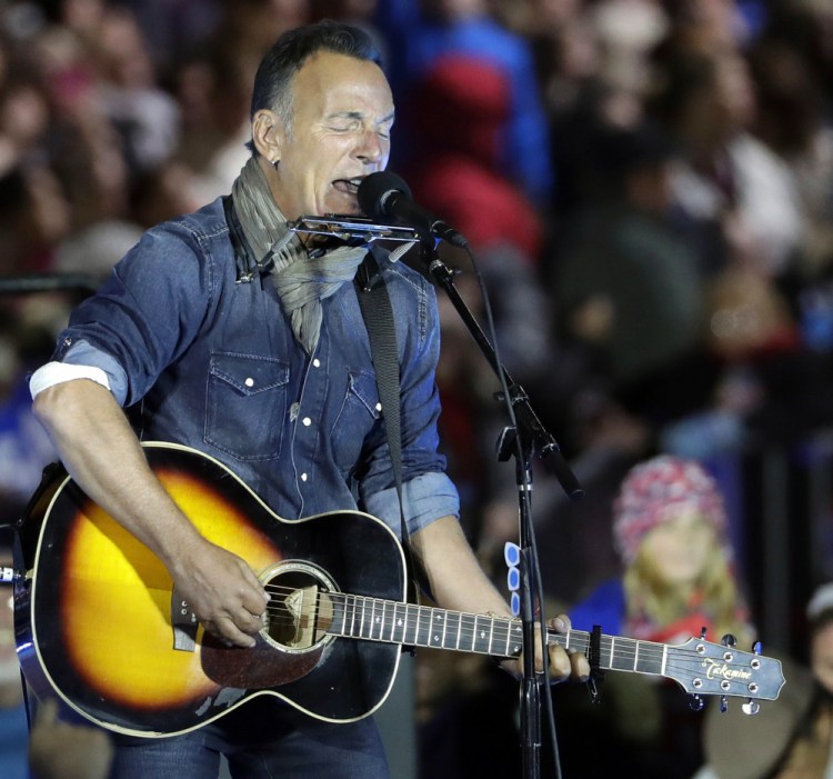 Bruce's "Springsteen on Broadway" begins previews Oct. 3 and opens Oct. 12 for an eight-week run at the intimate Walter Kerr Theatre.