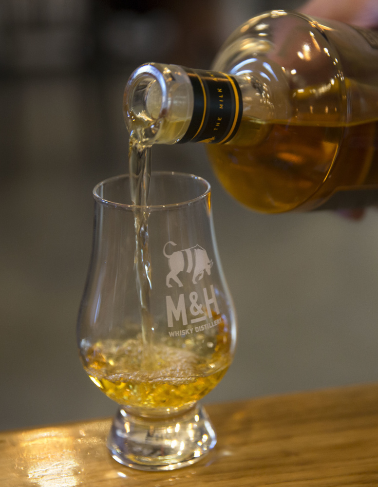 The Milk & Honey Distillery in Israel is releasing a single malt whiskey. "We don't work on Saturday, we don't work on Yom Kippur or Passover," said the distillery's CEO, Eitan Attir.