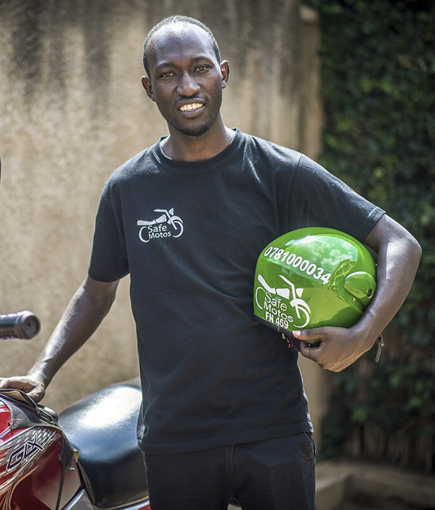 Student Sadiki is one of the first graduates from the Southern New Hampshire University and Kepler higher education program at Kiziba Refugee Camp in Kigali, Rwanda. As part of his education, Sadiki held an internship with SafeMotos, a tech start-up company.