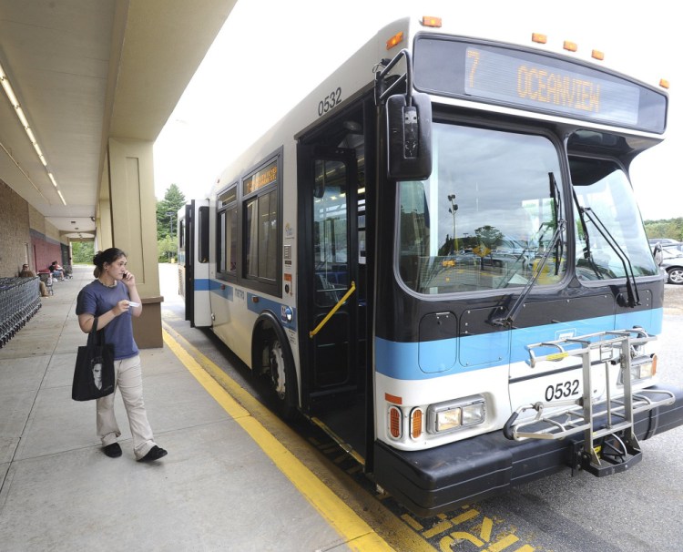 Portland Metro says the service that begins next week is the state's biggest expansion of public transit since Amtrak began rail service between Maine and Boston in 2001.