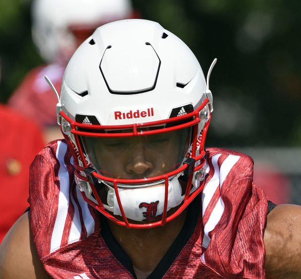 Reggie Bonnafon was once Louisville's quarterback, then split time between receiver and running back and now looks to be the featured back.