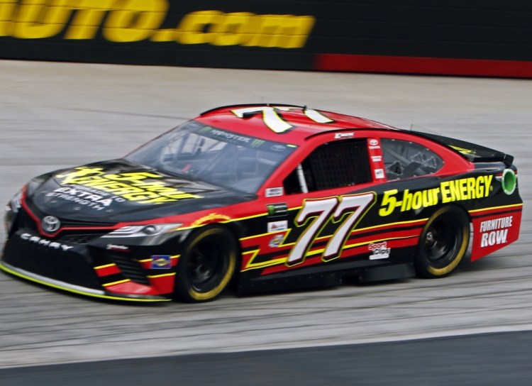 Erik Jones turned a best lap of 128.082 mph Friday to win the pole for the Cup Series race Saturday night at Bristol Motor Speedway.