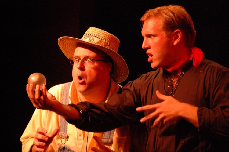 A scene from "The Fantasticks," playing through Sept. 2.