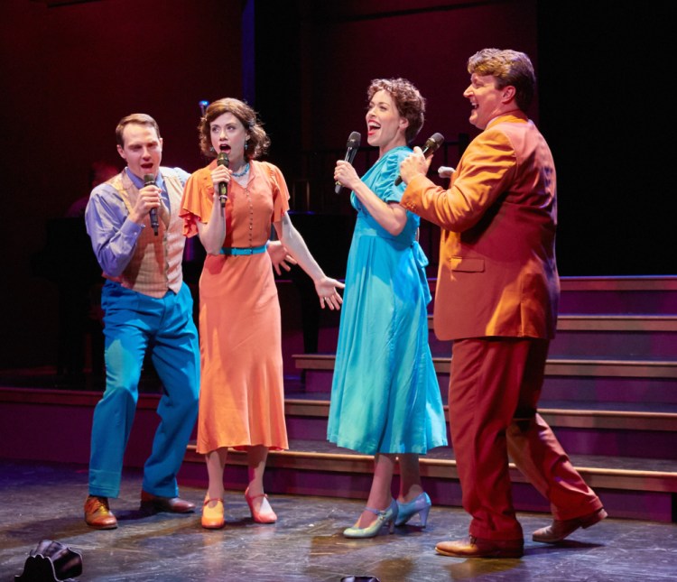 Bryant Martin, Missy Dowse, Esther Stilwell and Curt Dale Clark in "The All Night Strut."