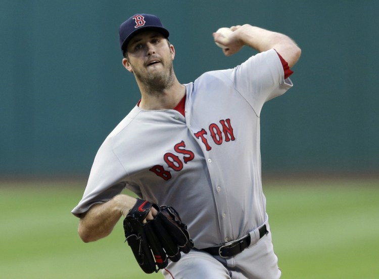 Red Sox starter Drew Pomeranz got his 13th win of the season, pitching into the sixth inning while shutting out Cleveland on just two hits.