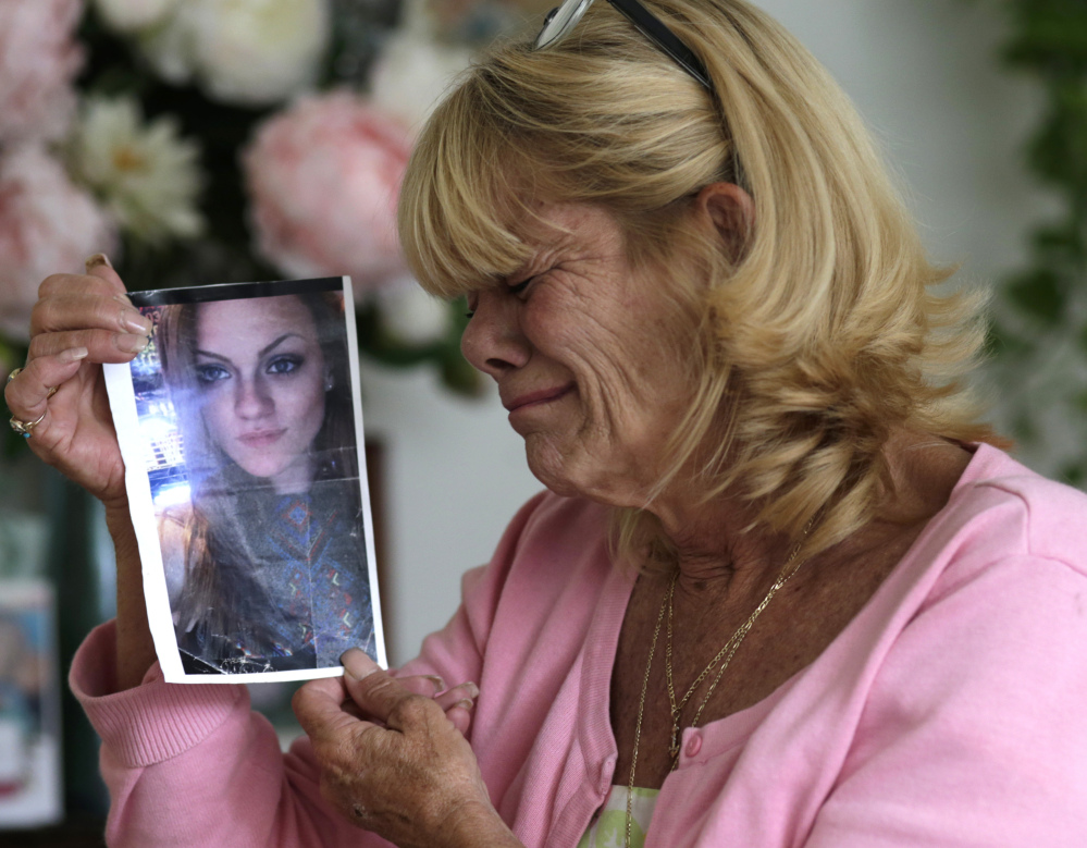 Associated Press/Lynne Sladky
Michelle Holley's daughter, Jaime, died of an overdose after being refused prescribed withdrawal meds by the Reflections treatment center in Florida when she left.