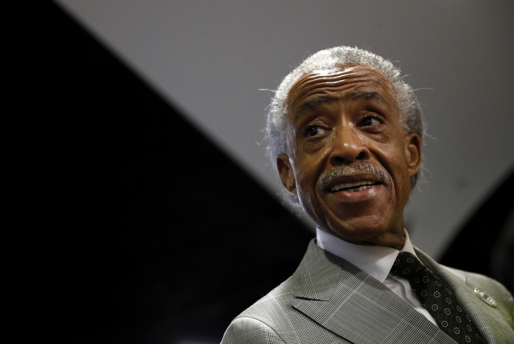 In organizing his multifaith rally in Washington, the Rev. Al Sharpton says, "This is the time to make a moral statement."
Associated Press/Patrick Semansky