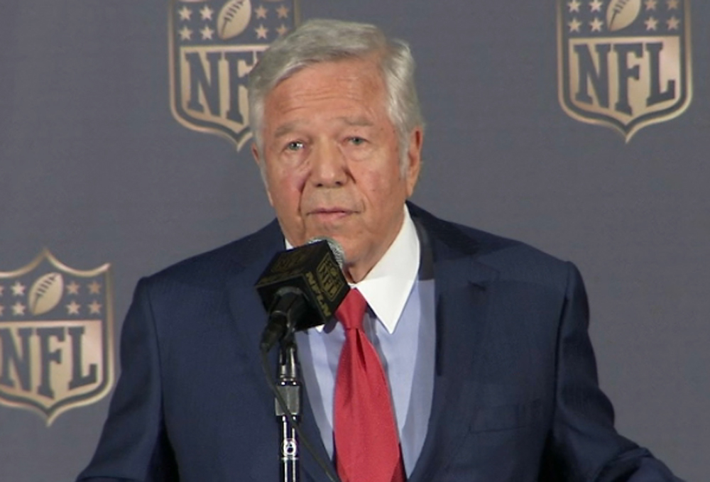 New England Patriots owner Robert Kraft and his family are matching donations to the American Red Cross, up to $1 million, for Hurricane Harvey relief efforts.