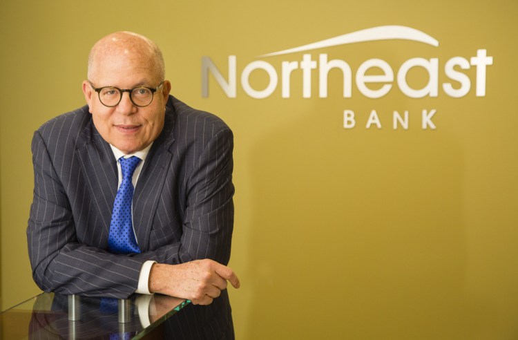 "We believe that this reorganization is in the best interest of our company," Northeast Bank President and CEO Richard Wayne, shown in 2017, said in a statement.