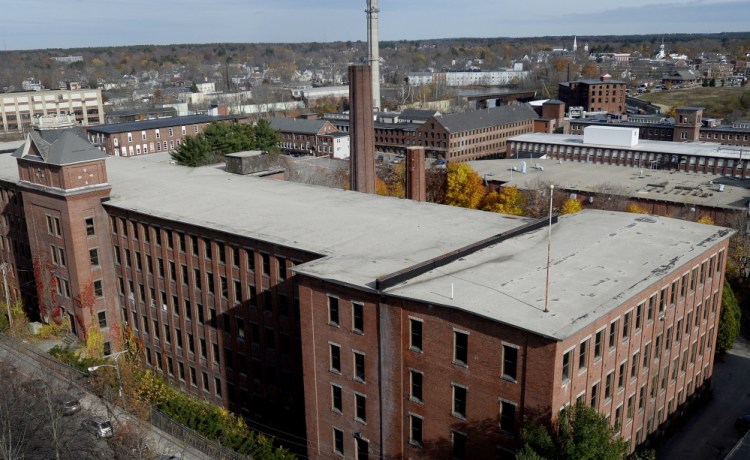 Biddeford officials announced a $50 million private redevelopment plan to turn a the Lincoln mill into apartments and a hotel.