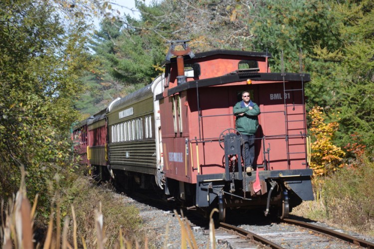 If it's September you can bet Joe Feero will be shuttling people to the Common Ground Fair aboard the Belfast & Moosehead Lake Railroad.