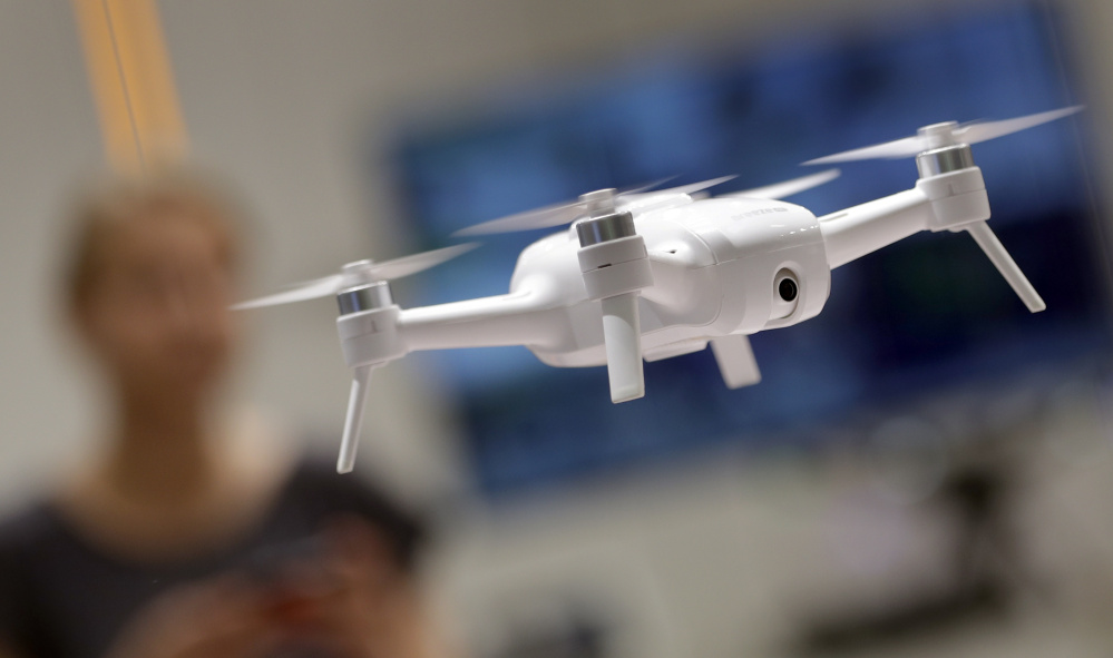 A Virginia Tech study looked at the risk of head injury from falling drones.
