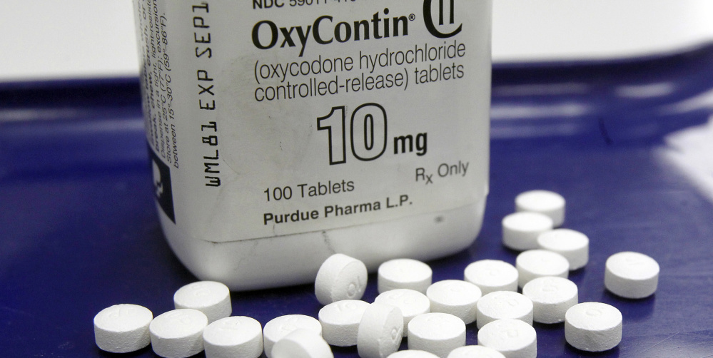 Even employers who test for drugs omit screening for use of OxyContin pills.  (AP Photo/Toby Talbot, File)
