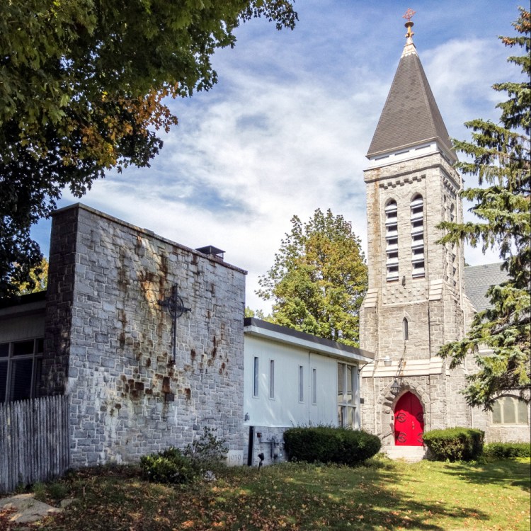 The former St. Mark's parish hall is no longer being used as a church, so social services programs housed there must leave.