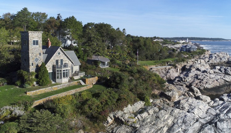 Beckett's Castle, a stone Gothic landmark on the coast of Cape Elizabeth, has been listed for sale with an asking price af about $3.4 million. 