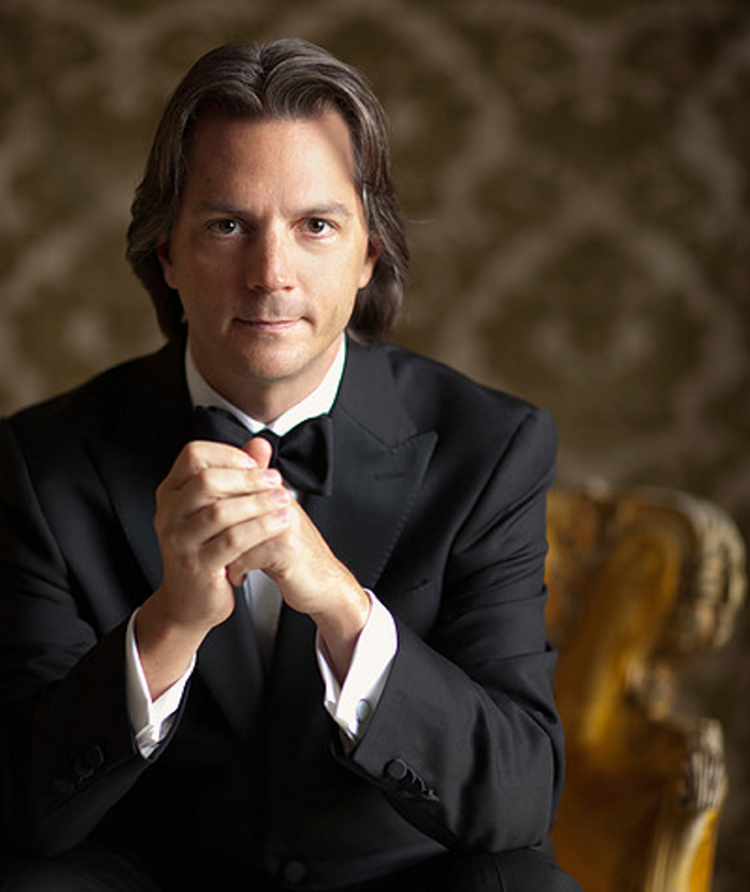 Daniel Meyer, music director of the Asheville Symphony and the Erie Philharmonic