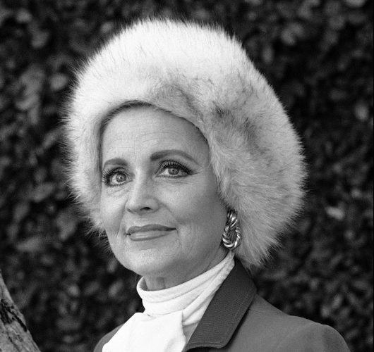 Anne Jeffreys, an actress and opera singer, in Los Angeles in 1985.