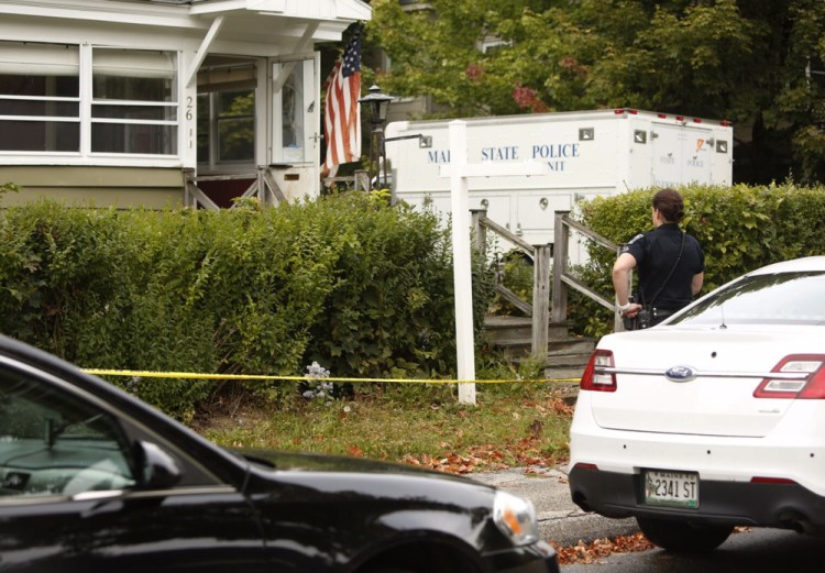 Saco and Maine State Police were at 26 Nye St. in Saco on Oct. 30, after Michael Burns, 53, of Rochester, N.H., was fatally shot there.