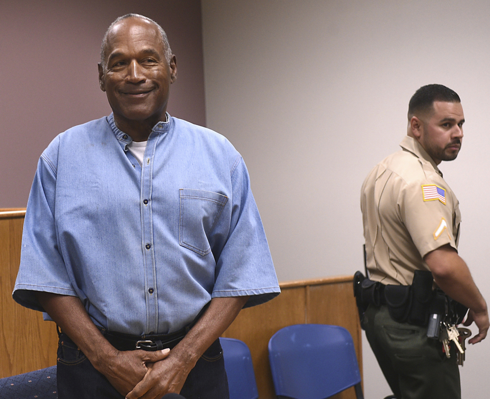 O.J. Simpson could be free on parole within days.