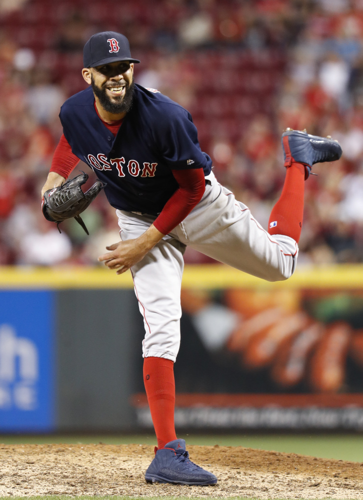 Boston's David Price has made five relief appearances since coming off the disabled list on Sept. 17. In 8  innings, he has not allowed a run and struck out 13.