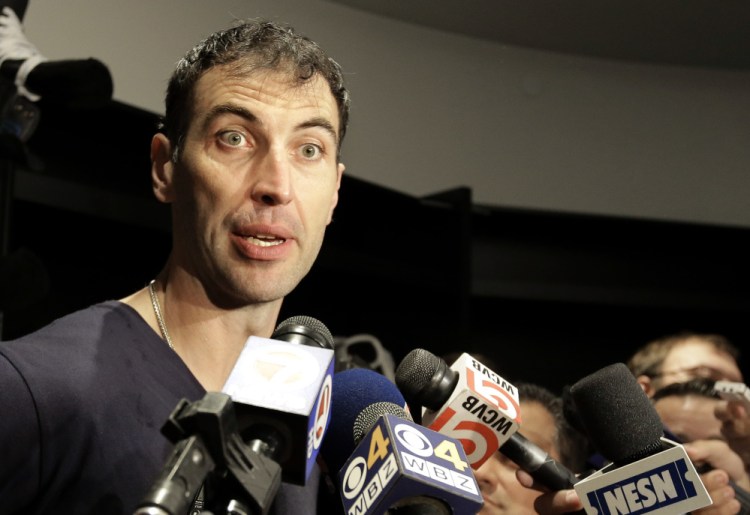 Defenseman Zdeno Chara is entering his 12th season with the Bruins, and hopes for more after that.