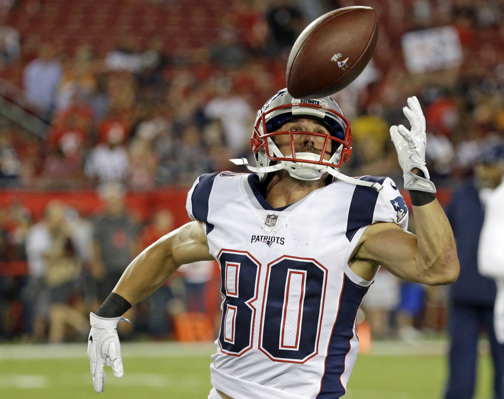 Danny Amendola never seems to drop the ball when he gets his opportunity with the New England Patriots, which this year includes receiving and returning punts.