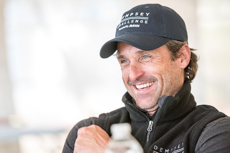 The Dempsey Challenge raises funds for a cancer care center in Lewiston named for Buckfield native Patrick Dempsey,
