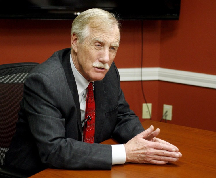 Independent Maine Sen. Angus King recently introduced a bill to speed up the natural gas pipeline approval process.