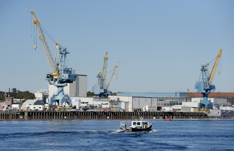 The Portsmouth Naval Shipyard in Kittery is one of four naval shipyards in the country, and a new report finds poor structural conditions at them all.
