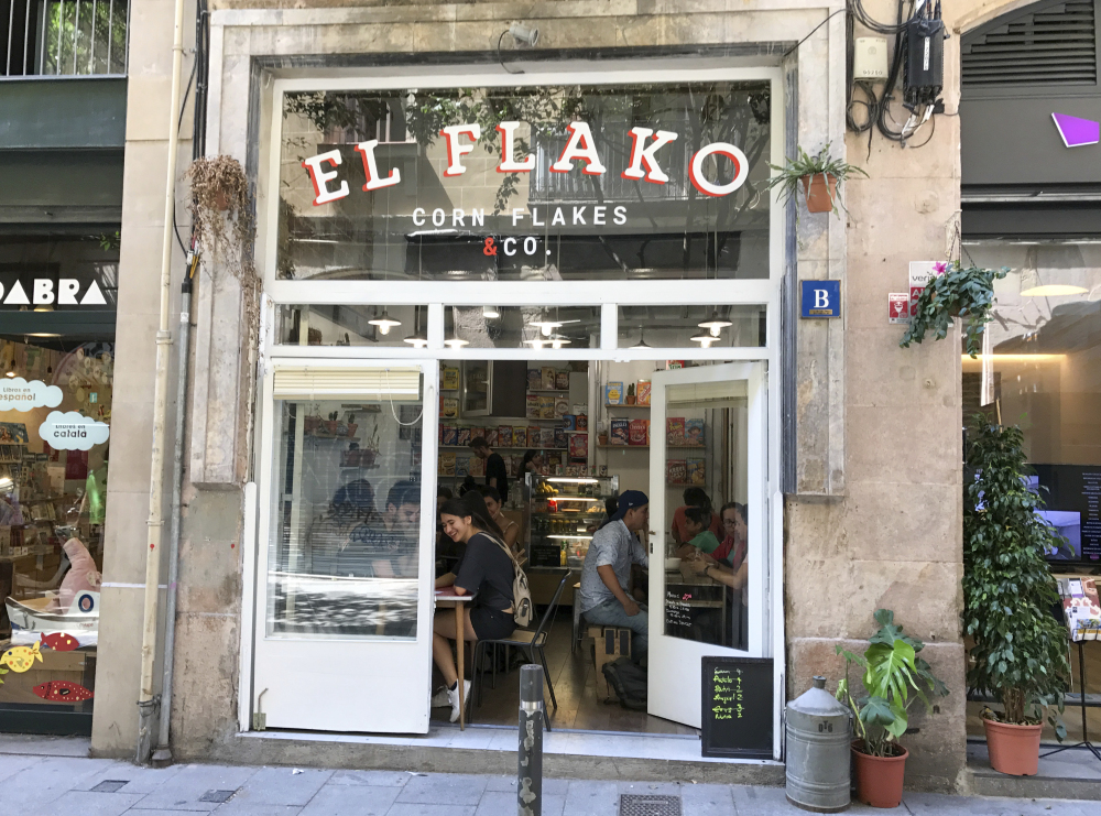 The El Flako cafe in Barcelona, Spain, is among those serving American breakfast cereal, as young entrepreneurs tap into nostalgia and novelty. "We have a concept of going back to the roots, returning to being a kid, back to the origins," Nicolas Castan, 29, says.