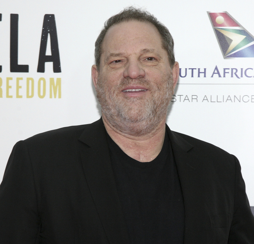 Producer Harvey Weinstein attends the New York premiere of "Mandela: Long Walk To Freedom" in New York in 2013. Weinstein faces multiple allegations of sexual abuse and harassment from some of the biggest names in Hollywood.