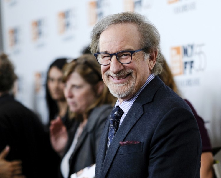 Steven Spielberg attends the world premiere of "Spielberg" at the 55th New York Film Festival on Oct. 5.