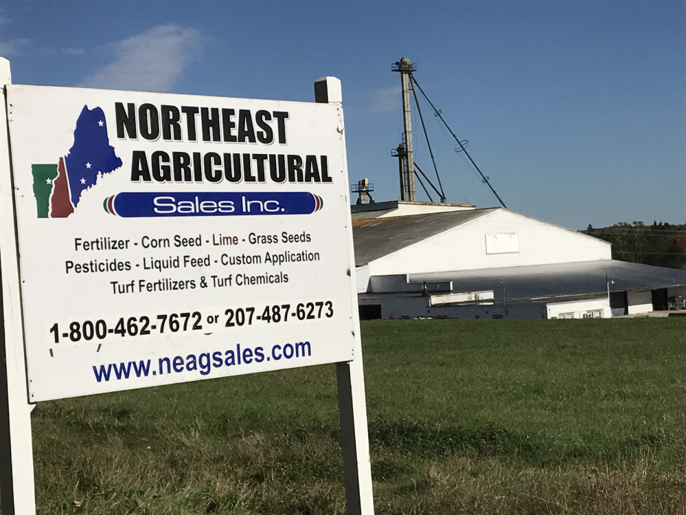 An explosion at Northeast Agricultural Sales Inc. in Detroit injured three people.