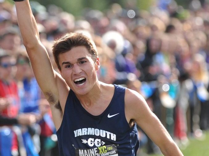 Reigning Class B state champion Luke Laverdiere of Yarmouth is unbeaten this fall, including a win at the Festival of Champions.