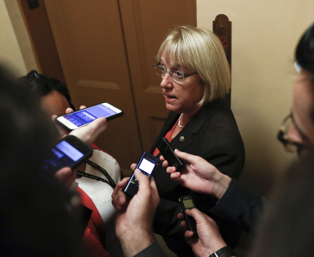 Sen. Patty Murray, D-Wash., on Friday rejected a White House effort to change a bipartisan agreement on health care.
Associated Press photo