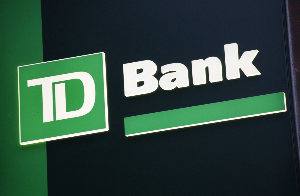 The Toronto-based parent company of TD Bank gets about a third of its annual profit from U.S. retail banking.