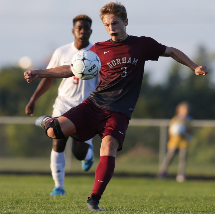Andrew Rent may be just a sophomore, but he's already a midfield force for Gorham, which will meet Portland in a Class A South final rematch Wednesday night, with a spot in the state championship game on the line.