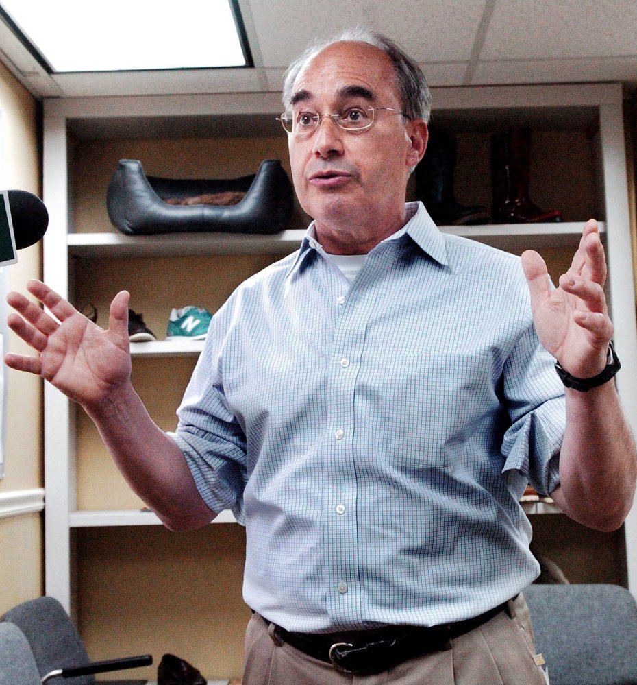 U.S. Rep. Bruce Poliquin, R-2nd District, is among the targets of a new advertising blitz by the Democratic Congressional Campaign Committee.