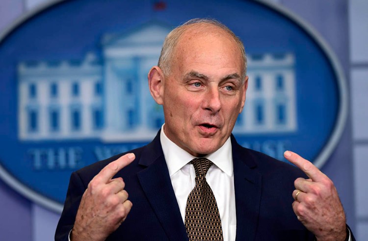 In an email to the Washington Post, White House Chief of Staff John Kelly said, "We are only one of 5,500 American families who have suffered the loss of a child in this war. The death of my boy simply cannot be made to seem any more tragic than the others."