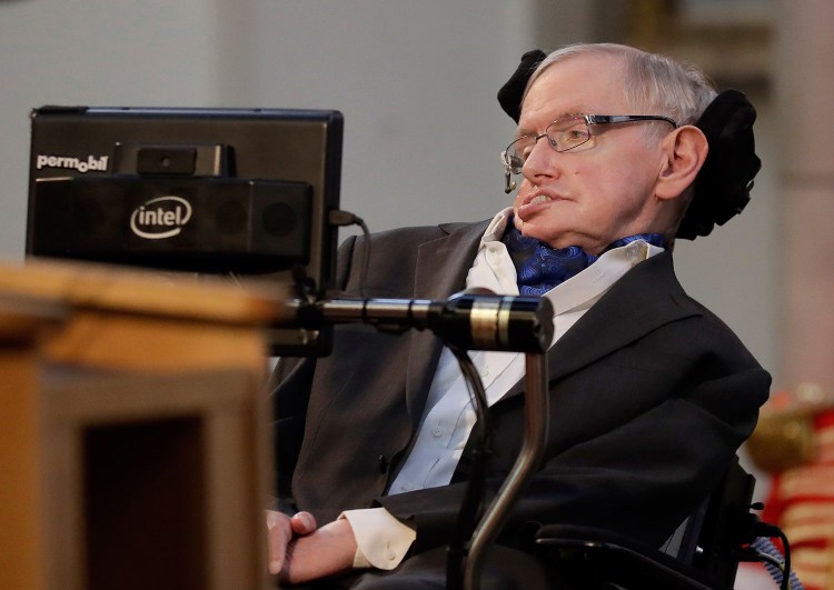 Cambridge University put Stephen Hawking's doctoral thesis online on Monday, triggering such interest that it crashed the university's website. 