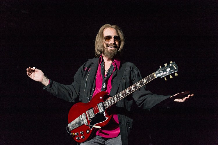 Tom Petty of Tom Petty and the Heartbreakers performs at the Del Mar Racetrack and Fairgrounds on Sept. 17 in San Diego, Calif. 