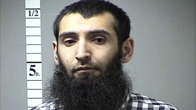 Sayfullo Saipov is accused of driving a truck onto a New York bike path and killing eight people Tuesday.